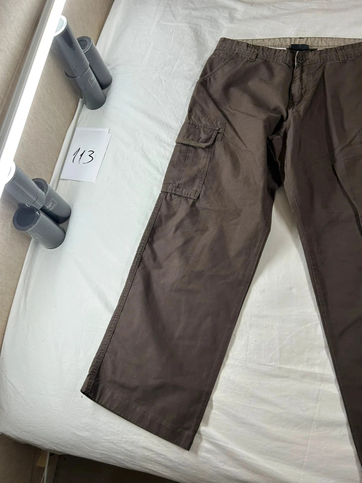 Brown kiabi casual wide leg pants – photo 2